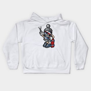 Barber Skater Kids Hoodie